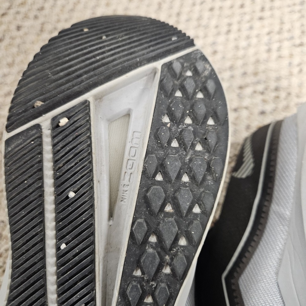 Nike Zoom WinFlo 6 Shield Reflect Silver Running Sneakers Shoes Black Men 11.5 - Picture 6 of 7